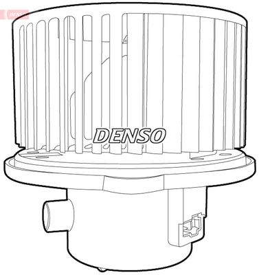 Interior Blower DENSO DEA41006