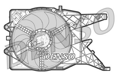 Fan, engine cooling DENSO DER20011