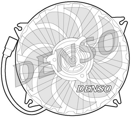 DENSO DER21016 Fan, engine cooling