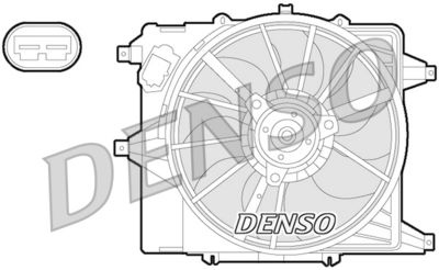 Fan, engine cooling DENSO DER23003