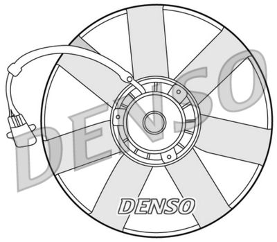 Fan, engine cooling DENSO DER32002