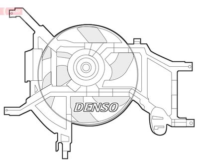 Fan, engine cooling DENSO DER37002