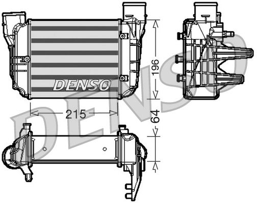 DENSO DIT02002 Charge Air Cooler