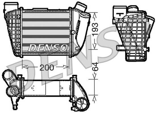 DENSO DIT02004 Charge Air Cooler