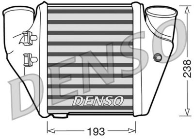 Charge Air Cooler DENSO DIT02006