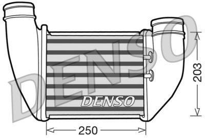 Charge Air Cooler DENSO DIT02011
