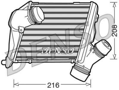 Charge Air Cooler DENSO DIT02014