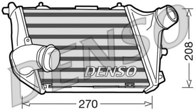 Charge Air Cooler DENSO DIT02015