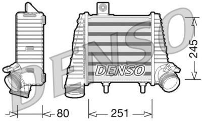 Charge Air Cooler DENSO DIT02016