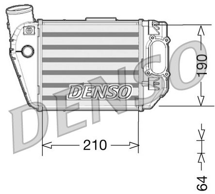 DENSO DIT02021 Charge Air Cooler