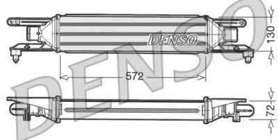 Charge Air Cooler DENSO DIT09105