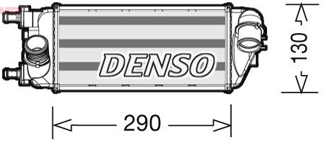 DENSO DIT09113 Charge Air Cooler