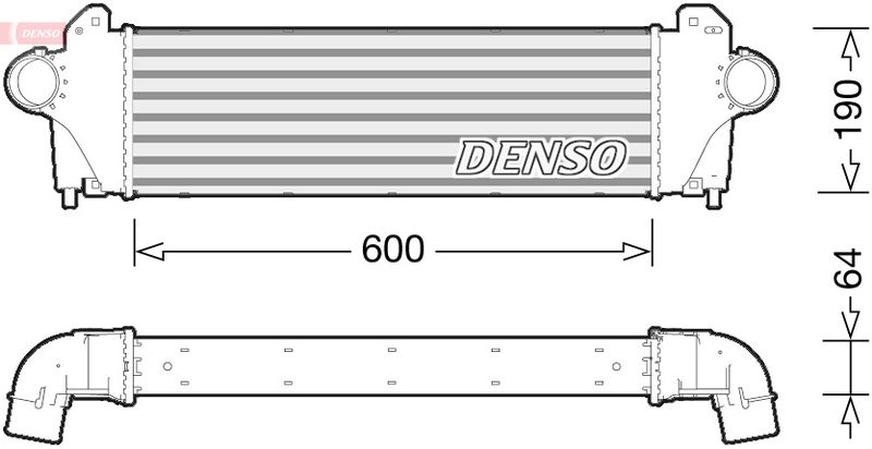 DENSO DIT12005 Charge Air Cooler