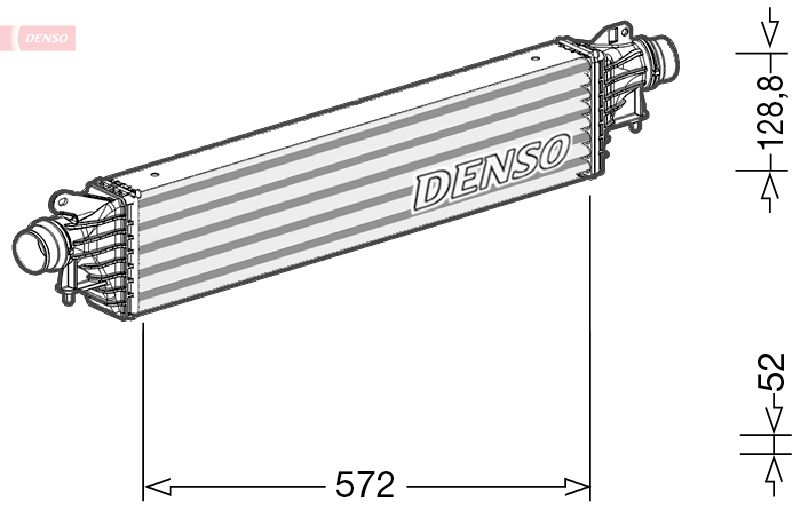 DENSO DIT20007 Charge Air Cooler
