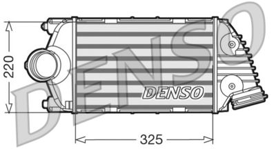 Charge Air Cooler DENSO DIT28015