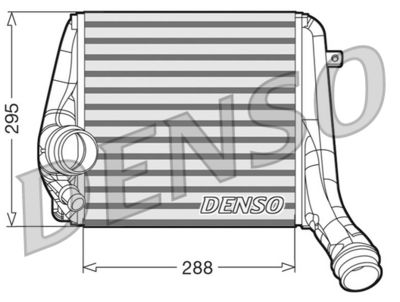 Charge Air Cooler DENSO DIT28017