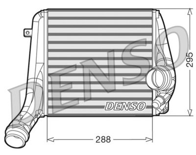 Charge Air Cooler DENSO DIT28018