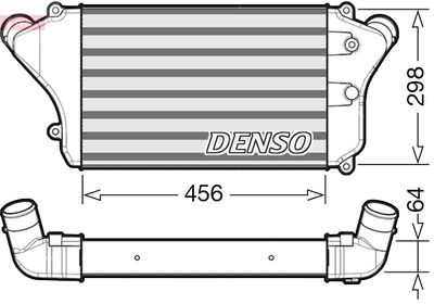 Charge Air Cooler DENSO DIT45005