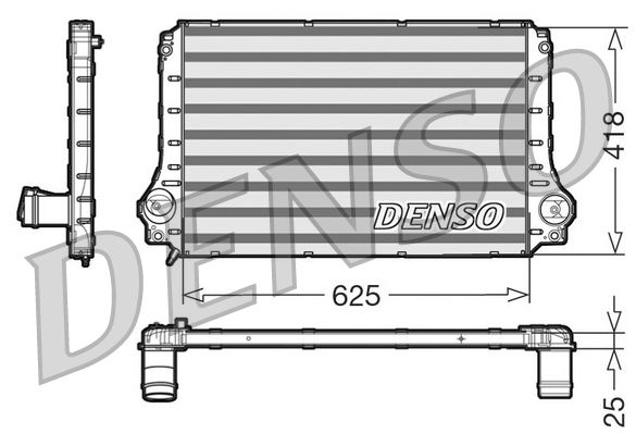 DENSO DIT50003 Charge Air Cooler