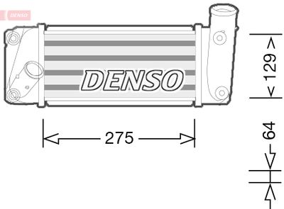 Charge Air Cooler DENSO DIT50009