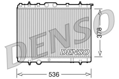 Radiator, engine cooling DENSO DRM21030