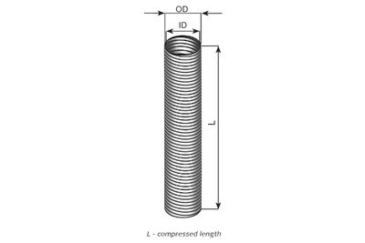 Corrugated Pipe, exhaust system DINEX 94252