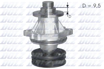 Water Pump, engine cooling DOLZ B214