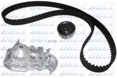 Water Pump & Timing Belt Kit DOLZ KD018