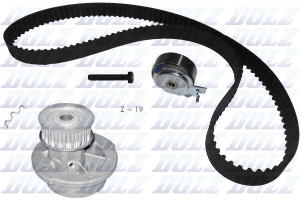 DOLZ KD021 Water Pump & Timing Belt Kit