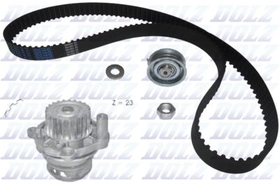 Water Pump & Timing Belt Kit DOLZ KD063