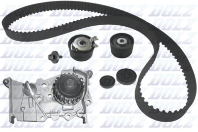 Water Pump & Timing Belt Kit DOLZ KD073