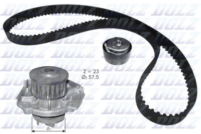 Water Pump & Timing Belt Kit DOLZ KD119