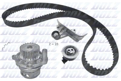 Water Pump & Timing Belt Kit DOLZ KD168