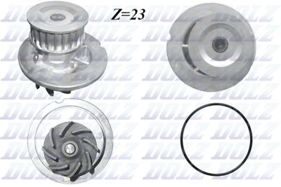 Water Pump, engine cooling DOLZ O270