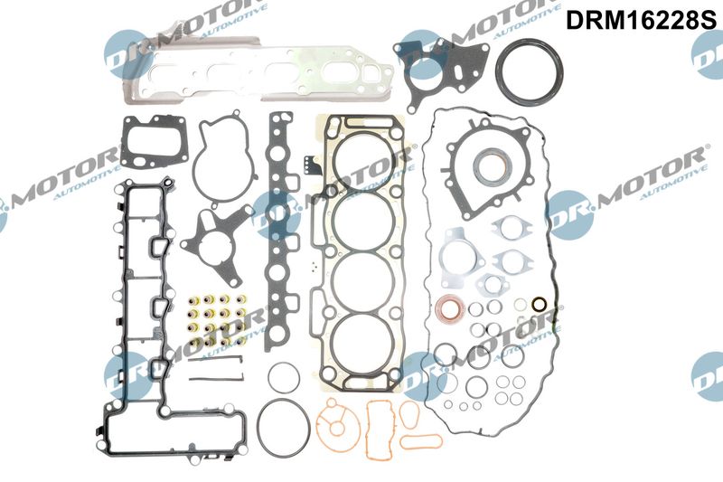 Dr.Motor Automotive DRM16228S Full Gasket Kit, engine