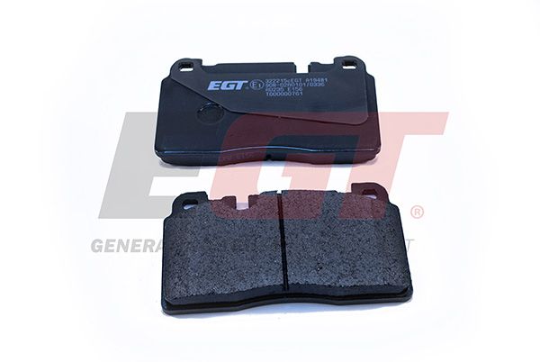 EGT 322215cEGT Brake Pad Set, disc brake