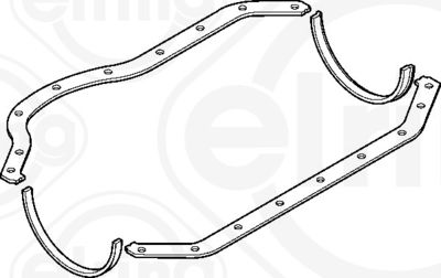 Gasket Set, oil sump ELRING 088.863