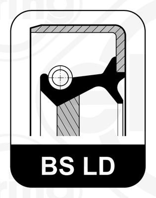 ELRING 323.772 Shaft Seal, crankshaft