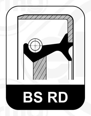 ELRING 525.316 Shaft Seal, crankshaft