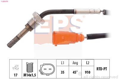 Sensor, exhaust gas temperature EPS 1.220.016