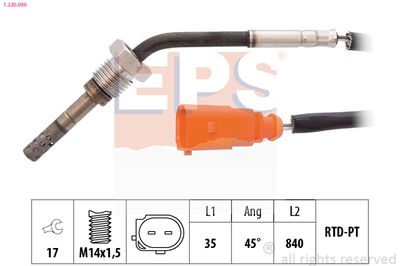 Sensor, exhaust gas temperature EPS 1.220.096