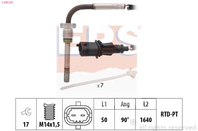 Sensor, exhaust gas temperature EPS 1.220.225