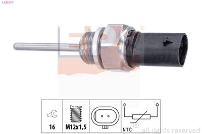 Sensor, exhaust gas temperature EPS 1.220.257