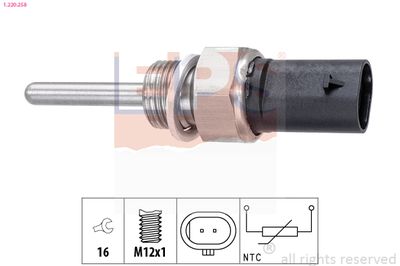 Sensor, exhaust gas temperature EPS 1.220.258