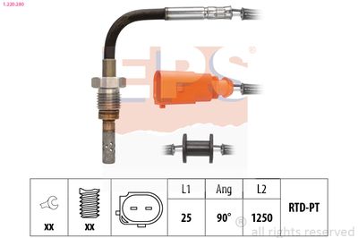 Sensor, exhaust gas temperature EPS 1.220.280