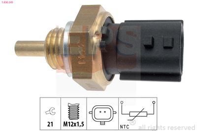 Sensor, coolant temperature EPS 1.830.341