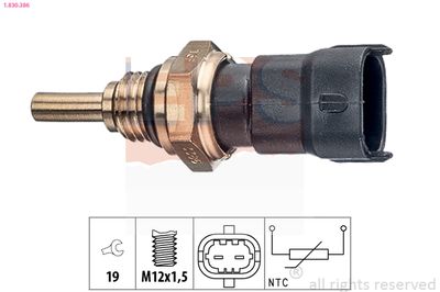 Sensor, coolant temperature EPS 1.830.386