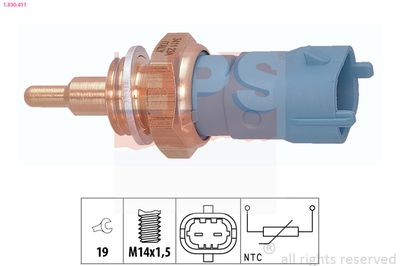 Sensor, coolant temperature EPS 1.830.411