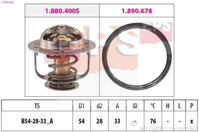 Thermostat, coolant EPS 1.879.934