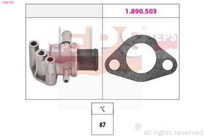 Thermostat, coolant EPS 1.880.105